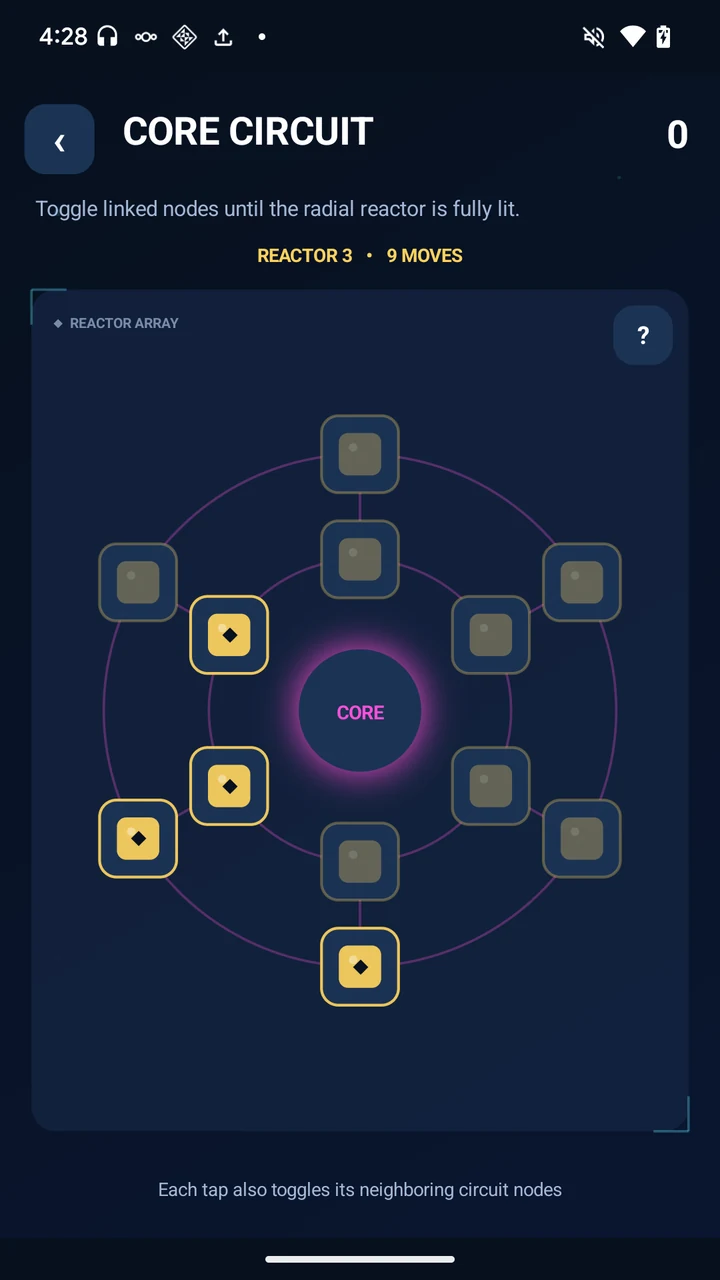 Nova Lattice Core Circuit arcade puzzle.